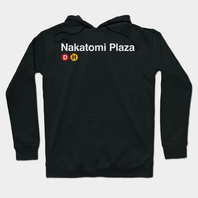 Nakatomi Plaza Hoodie by huckblade